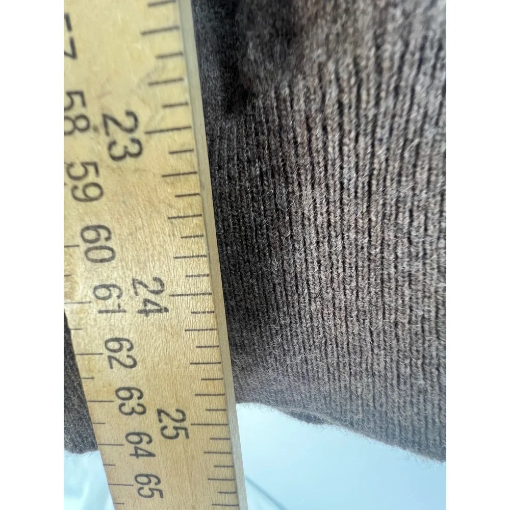 Polo Ralph Lauren Merino Wool‎ V Neck Sweater Brown XL Mens